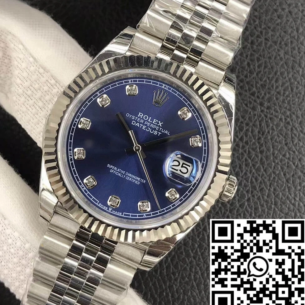 Rolex Factory Datejust Gold White M126234-0037 18ct EW 0427